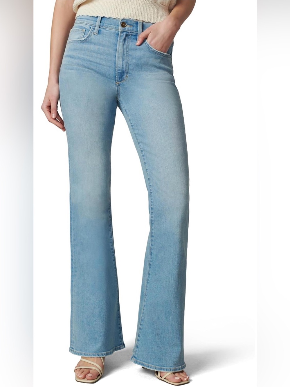 Joe's Jeans Light Blue High-Rise Flare